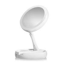 Espelho LED Duplo c/ lente de aumento articulado p/ Makes
