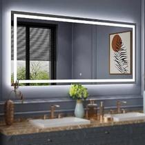 Espelho LED Duplo Estilo Prime com Touch Screen