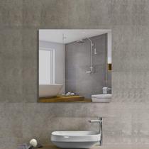 Espelho Led Lapidado Quadrado Premium Tamanho 60x60 Cm Fonte