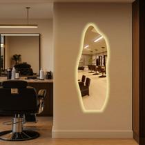 Espelho Led Luxo Bivolt Para Sua Decoração Premium Sala Salão Quarto Closet Hall