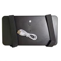 Espelho LED Quebra Sol Carro Recarregável Touch Portátil Espelho LED Quebra Sol Carro Recarregável Touch Portátil