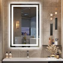 Espelho Led Retangular 3 cores Touch Luxo 90x70cm Mrbh006 Alira Home Espelho Led Retangular 3 cores Touch Luxo 90x70cm Mrbh006 Alira Home