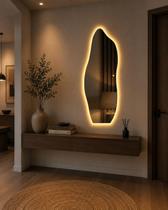 Espelho Led Touch Decorativo Sala Quarto Closet Banheiro Hall
