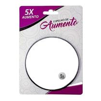 Espelho Lente Aumento Zoom 5x Maquiagem Ventosa Espelho Lente Aumento Zoom 5x Maquiagem Ventosa