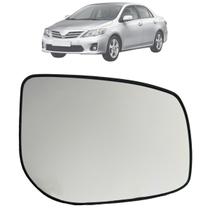 Espelho Lente Retrovisor Base Toyota Corolla 2009 Até 2014 Original