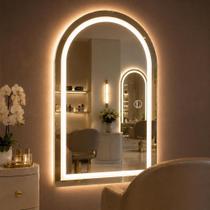 Espelho Lopazzi Arcos 70x50cm 3 Cores de Led Bi Volt (Quente, Neutro e Frio) Decoração Premium Espelho Lopazzi Arcos 70x50cm 3 Cores de Led Bi Volt (Quente, Neutro e Frio) Decoração Premium