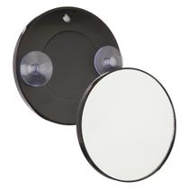 Espelho Lupa Com 10x de Aumento Zoom Ampliação 14cm e Ventosas Fixação