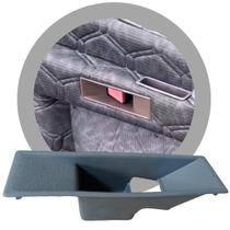 Espelho maçaneta interna mercedes-benz atron/fpn/hpn 709