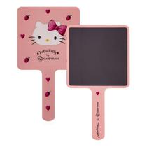 Espelho Maquiagem Hello Kitty Klass Vough De Mão Portátil Leve Compacto