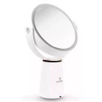 Espelho Maquiagem - Klass Vough - Aumento 10x Articulado+Led