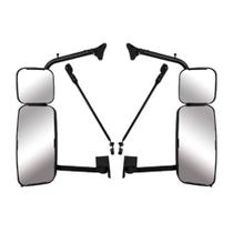 Espelho Mb Atego 2020 2021 2022 Convexo C/Auxiliar Par