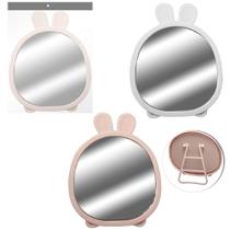 Espelho Mesa / Pendurar Moldura De Plastico Coelho 16X13Cm Espelho Mesa / Pendurar Moldura De Plastico Coelho 16X13Cm