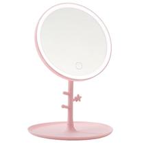 Espelho Mesa Redondo 3 Fases Maquiagem Luz Led Articulado Of - Made Basics