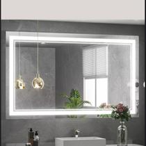 Espelho Moderno Com Led Frontal + Touch Screen