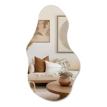 ESPELHO MODERNO ORGÂNICO DECORATIVO SALAS E QUARTOS OG 05 115X60cm QUARTO BANHEIRO SALA DECORAÇÃO ESPELHO MODERNO ORGÂNICO DECORATIVO SALAS E QUARTOS OG 05 115X60cm QUARTO BANHEIRO SALA DECORAÇÃO