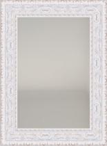 Espelho moldura branca provençal Espelho moldura branca provençal