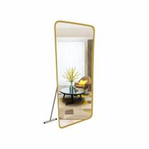Espelho Moldura De Metal Corpo Inteiro Decorativo Salão Quarto Sala Banheiro Hall Espelho Moldura De Metal Corpo Inteiro Decorativo Salão Quarto Sala Banheiro Hall