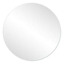 Espelho Multiuso Lapidado Fita Dupla Face 3M 60 cm Redondo
