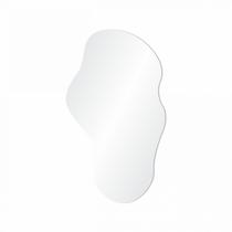 Espelho Multiuso Lapidado Lake Pendurador 110x63cm Orgânico Espelho Multiuso Lapidado Lake Pendurador 110x63cm Orgânico