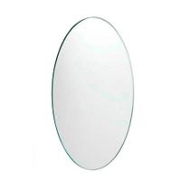 Espelho Multiuso Lapidado Pendurador 130X60 Cm Oval