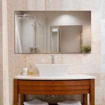 Espelho Multiuso Lapidado Pendurador 60cm Redondo