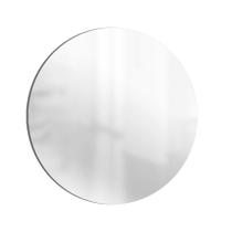 Espelho Multiuso Lapidado Pendurador 90 Cm Redondo