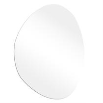 Espelho Multiuso Lapidado Pendurador Led Branco 52x38cm Orgânico M