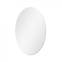 Espelho Multiuso Lapidado Pendurador Led Branco 60X40Cm Oval