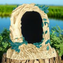 Espelho Negro na Árvore - Adivinhação e Visualização Criativa - Portal da Luz