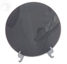 Espelho Negro Redondo de Vidro Pintado 6mm - 18 cm Espelho Negro Redondo de Vidro Pintado 6mm - 18 cm