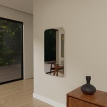 Espelho Orgânico 115cm x 55cm E09 Luxo Quarto Sala Banheiro Decorativo Decoração