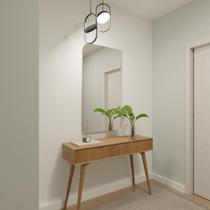 Espelho Orgânico 115cm x 60cm E24 Decorativo Lançamento Lapidado Salão Quarto Banheiro Sala Luxo