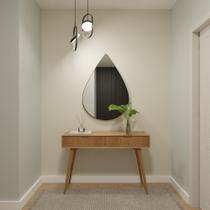 Espelho Orgânico 115cm x 70cm E12 Decorativo Lançamento Lapidado Salão Quarto Banheiro Sala Luxo