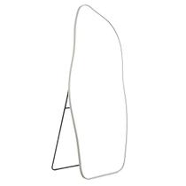 Espelho Orgânico 170x70cm Moldura Metálica Decorativo Moderno Sofisticado para Sala Quarto Banheiro