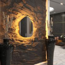 Espelho Orgânico 70x50 Com Led Moderno Luxo