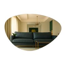 Espelho Organico 95x67cm Sala Banheiro Vertical Horizontal Espelho Organico 95x67cm Sala Banheiro Vertical Horizontal