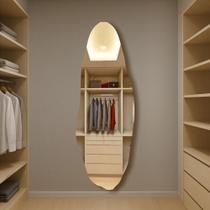 Espelho Orgânico Arte Moderna Luxo Sala Closet Quarto Hall Ekasa