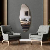 Espelho Organico com Decoração De Estilo Luxuoso Para Salas Salãos Quartos Banheiros Hall Ekasa