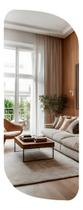 Espelho Orgânico Corpo Inteiro 90cmx40cm Pinterest Aesthetic Polido Moldura Vitta