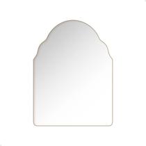 Espelho Orgânico de Parede Sala Lavabo 60x80cm Marrocos Caramelo