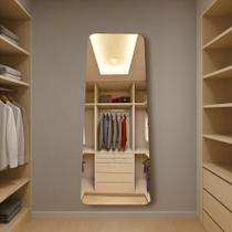 Espelho Organico Decorativo Luxo Sala Salão Closet Banheiro Hall Ekasa