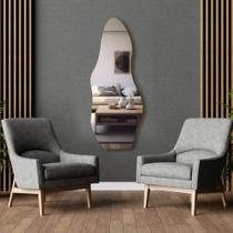 Espelho Orgânico em Estilo Luxuoso Para Quarto Salão Banheiro Hall Home Estilo