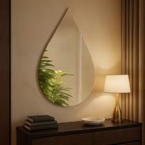 Espelho Orgânico Gota 3mm 78x58,4 Art Vidro