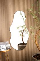 Espelho Orgânico Lapidado Decorativo Grande c/ Dupla face 90cm X 60cm - Vários Modelos e Formatos