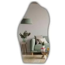Espelho Orgânico Lapidado Decorativo Sem Moldura 90x60cm 06 - Lopazzi