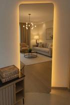 Espelho Organico Led Decorativo Sala Quarto Banheiro Hall Home Estilo