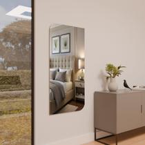 Espelho Orgânico Pinterest 110x50cm Grande Modelo Flame Retrô Decorativo Sala Quarto Banheiro Adnet - Cubas e Gabinetes