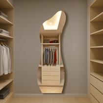 Espelho Orgânico Premium Decoração Luxo Salão Hall Closet Quarto Espelho Orgânico Premium Decoração Luxo Salão Hall Closet Quarto