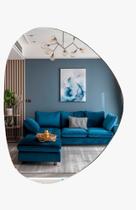 Espelho Orgânico Sem Moldura 85x64 cm