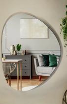 Espelho Orgânico sem moldura Moderno 85x64 cm